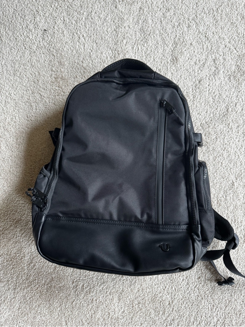 True Religion Black Backpack